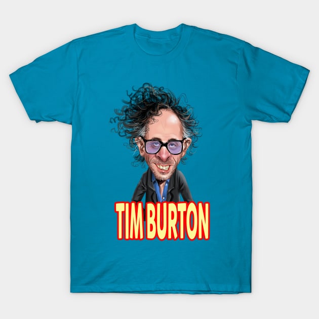 Tim Burton with the tittle T-Shirt by YonoStore